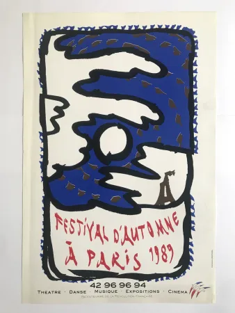 Cartaz Alechinsky - Festival d'automne à Paris