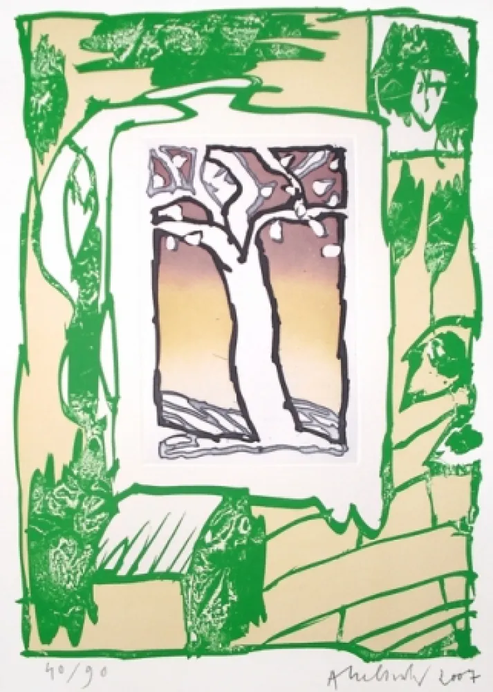 Gravura Alechinsky - Fruitier