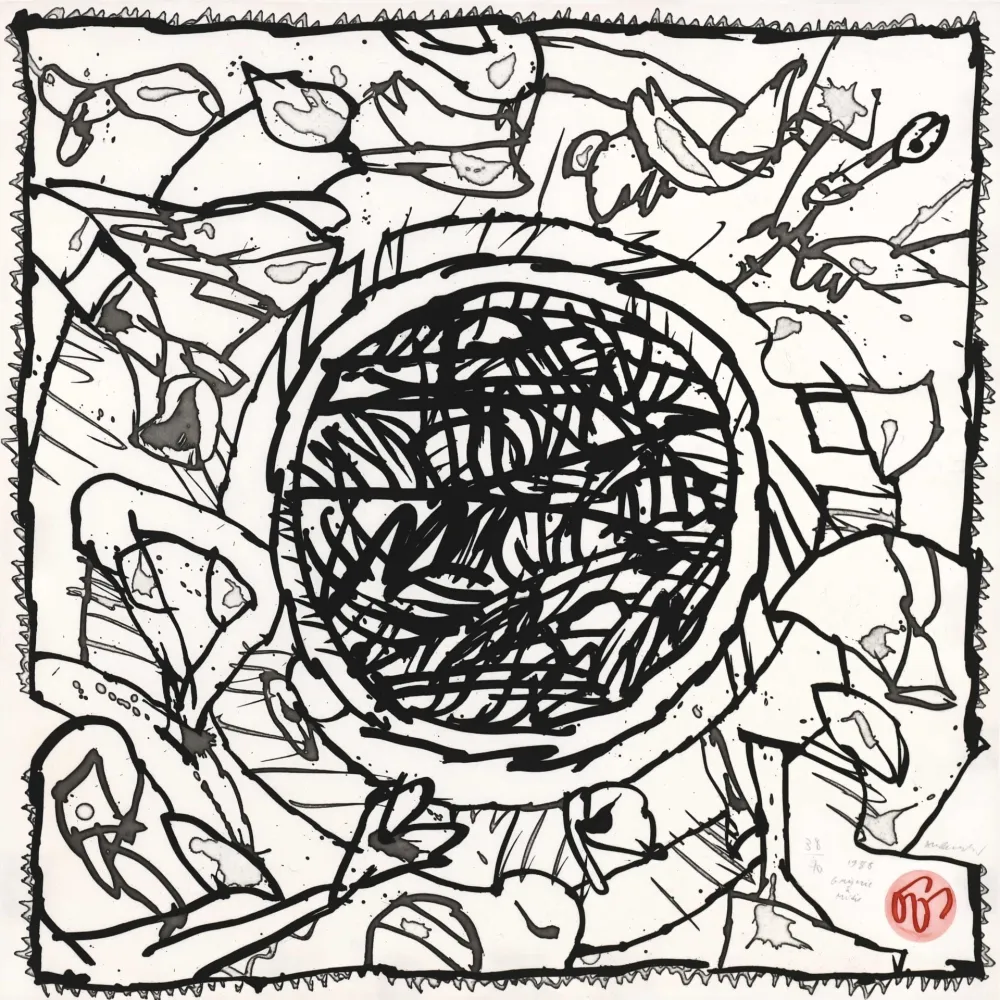 Água-Forte E Água-Tinta Alechinsky - Griserie à midi