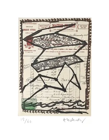 Gravura Alechinsky - JOYEUSES AFFICHES