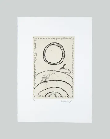 Água-Forte E Água-Tinta Alechinsky - La Cerclitude 7