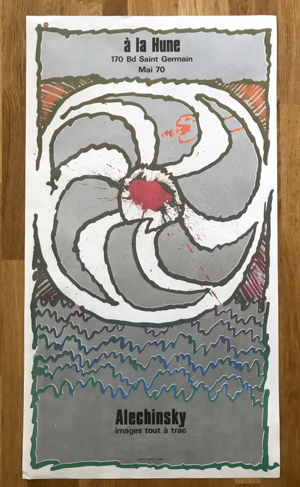 Cartaz Alechinsky - La Hune / images tout à trac
