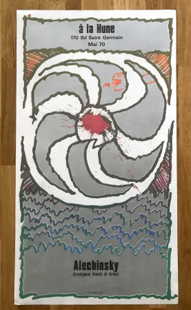 Cartaz Alechinsky - La Hune / images tout à trac