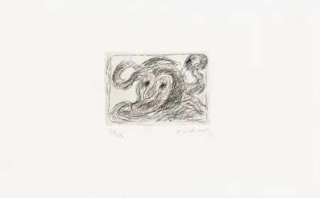 Água-Forte Alechinsky - La ligne seule 01