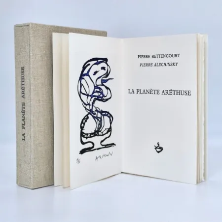 Livro Ilustrado Alechinsky - LA PLANÈTE ARÉTHUSE 