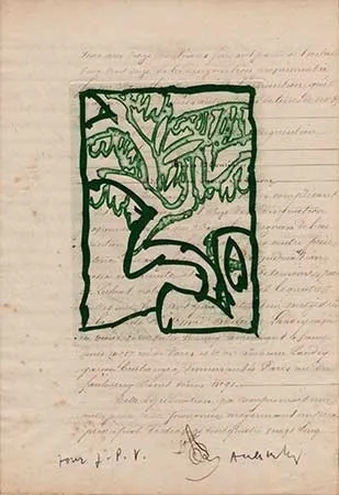 Gravura Alechinsky - La vie comme elle tourne