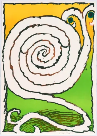 Litografia Alechinsky - Labyrinthe d’apparat VIII