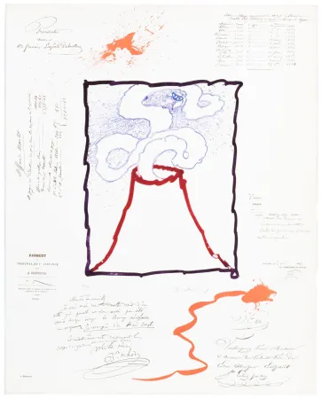 Água-Tinta Alechinsky - L’Avenir de la Propriété II