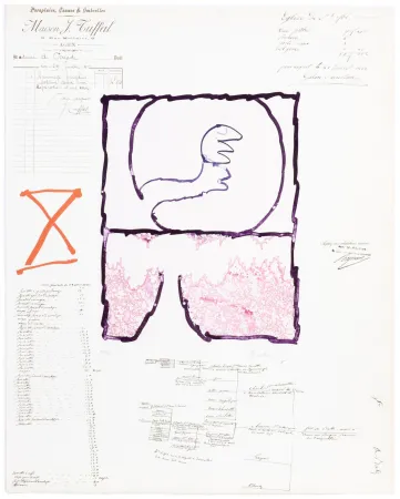 Água-Tinta Alechinsky - L’Avenir de la Propriété VI