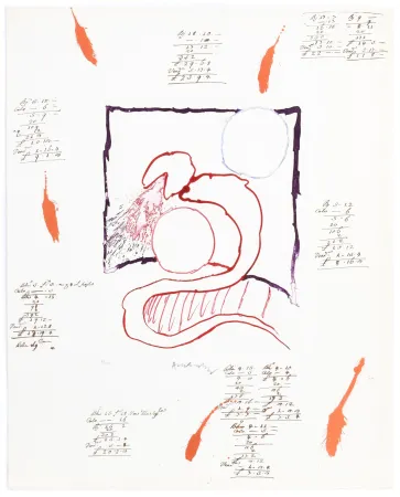 Água-Tinta Alechinsky - L’Avenir de la Propriété VIII