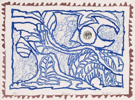 Água-Forte Alechinsky - Le chien roi – Rhizome