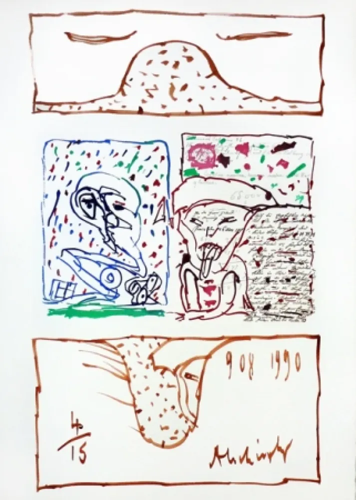 Gravura Alechinsky - Le plus beau cadeau