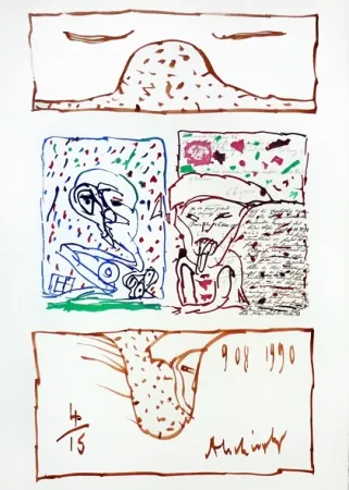 Gravura Alechinsky - Le plus beau cadeau