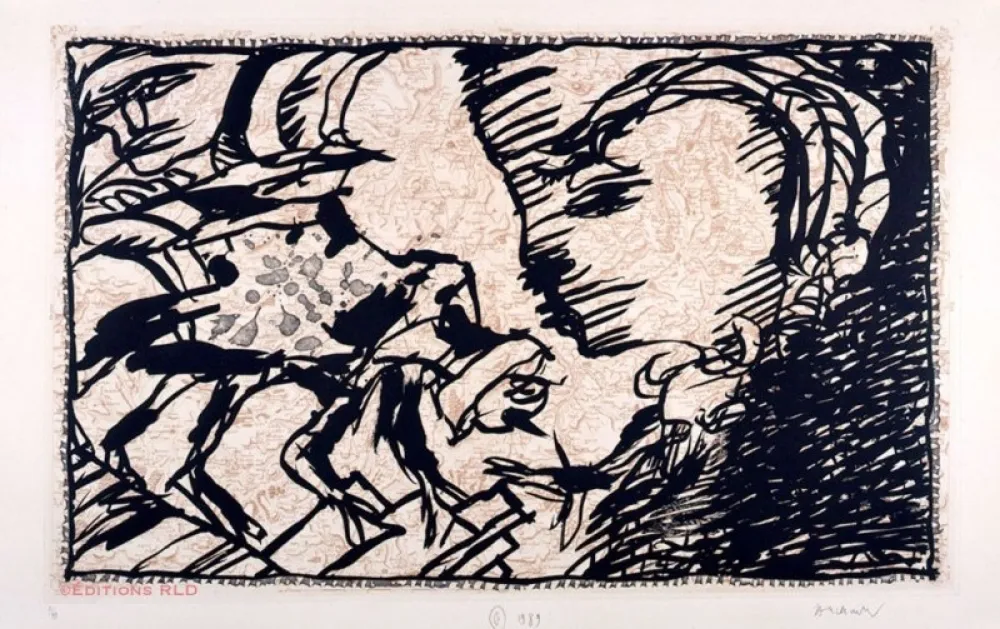 Água-Forte E Água-Tinta Alechinsky - Le retour au foyer