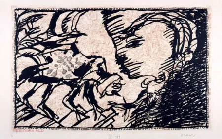 Água-Forte E Água-Tinta Alechinsky - Le retour au foyer