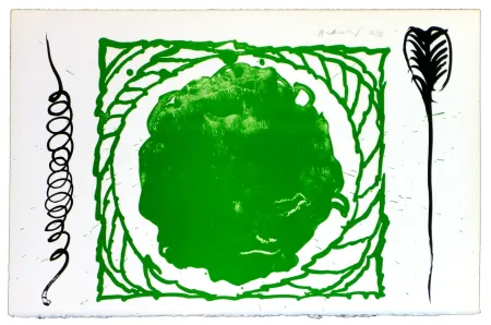 Litografia Alechinsky - Le rêve de l'ammonite 11