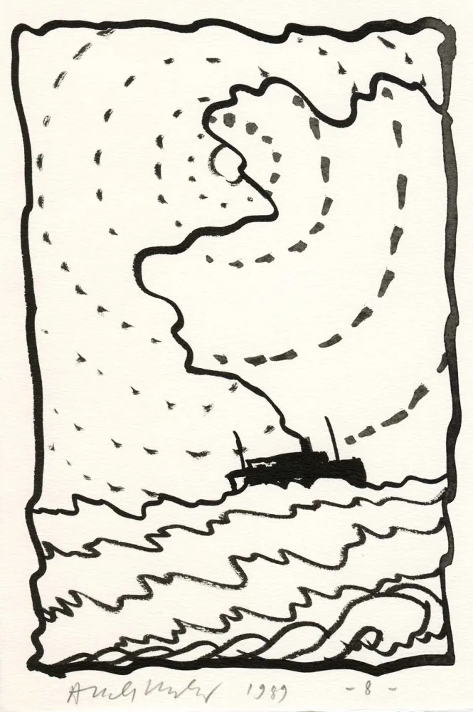 Livro Ilustrado Alechinsky - Le Volturno