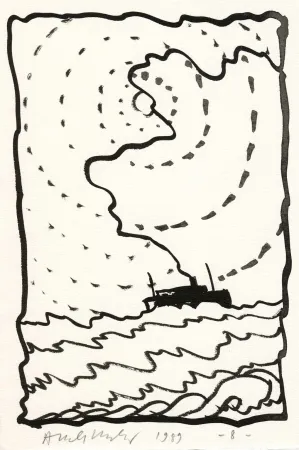 Livro Ilustrado Alechinsky - Le Volturno