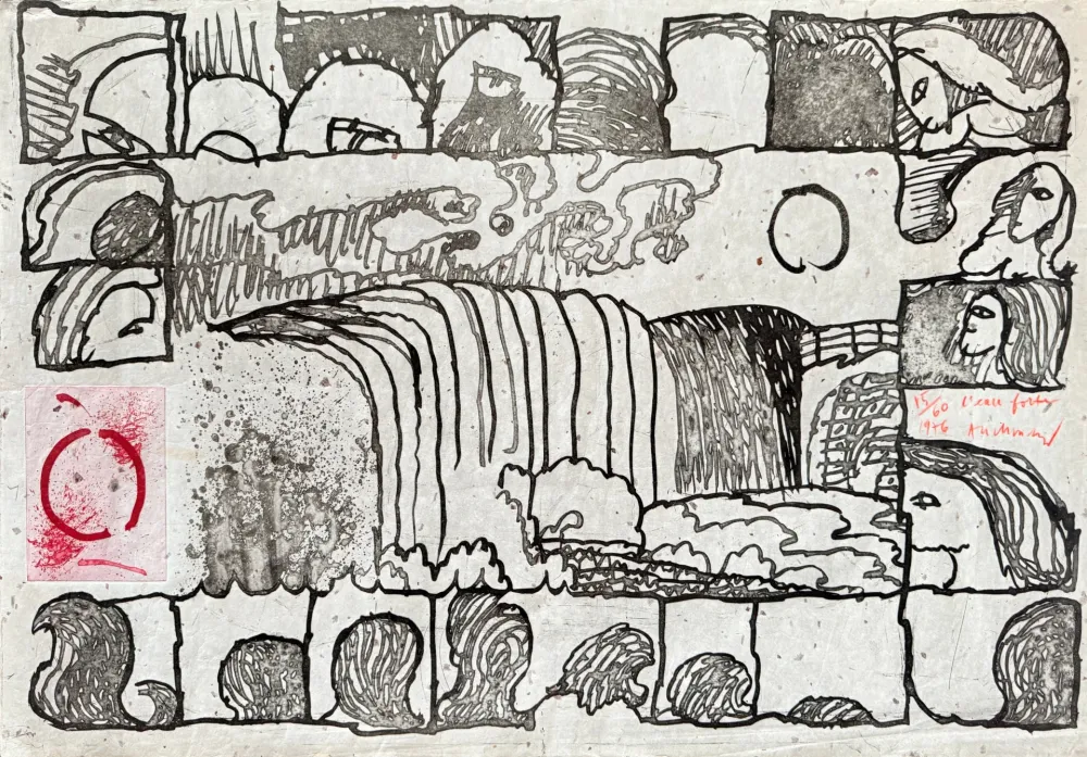 Água-Forte Alechinsky - L’eau forte