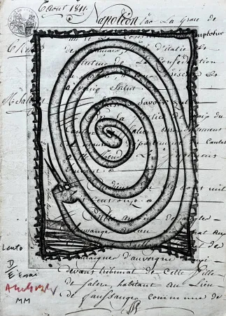 Gravura Alechinsky - Lento