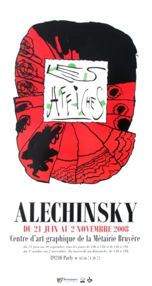 Cartaz Alechinsky - LES AFFICHES
