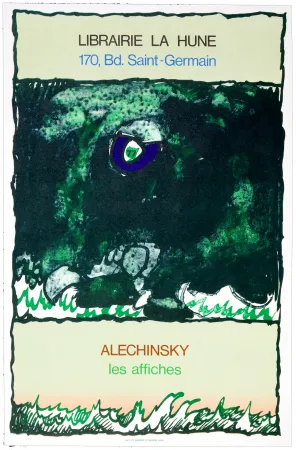 Cartaz Alechinsky - Les Affiches, 1977
