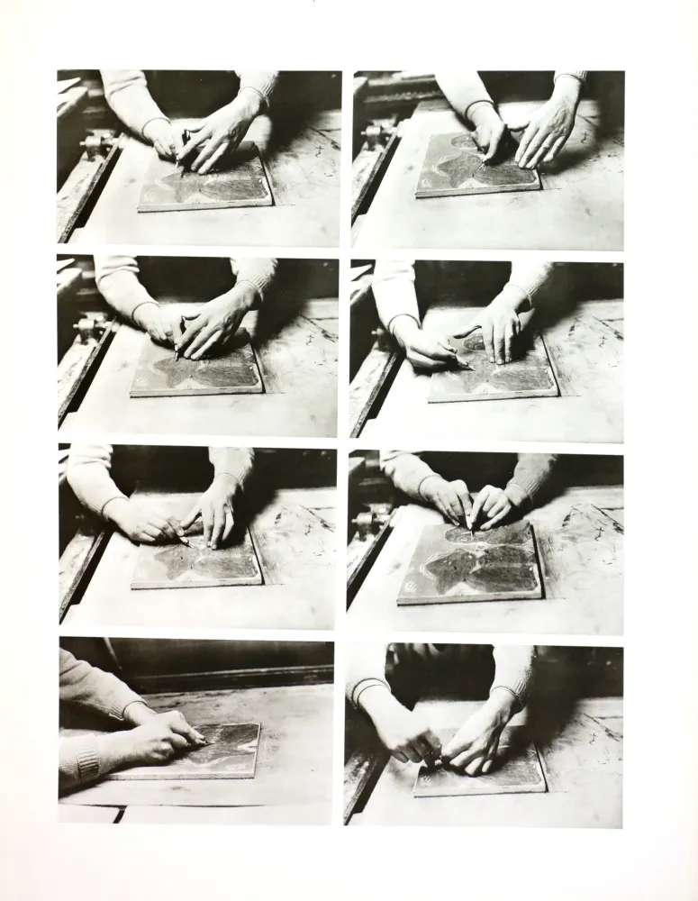 Fotografia Alechinsky - Les mains de Jorn