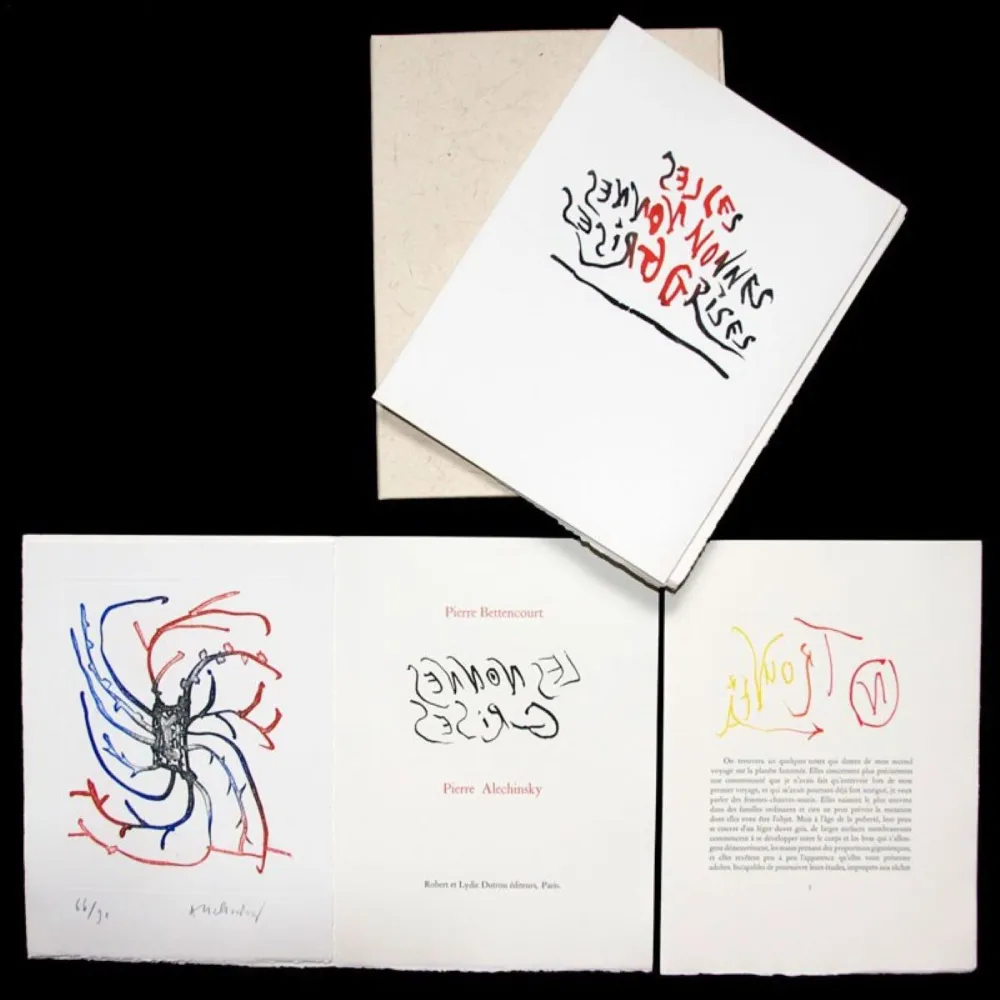 Sem Técnica Alechinsky - Les Nonnes grise