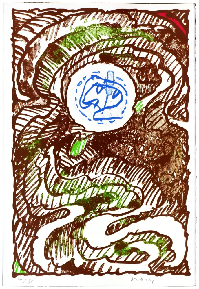 Gravura Alechinsky - L'excédante 1