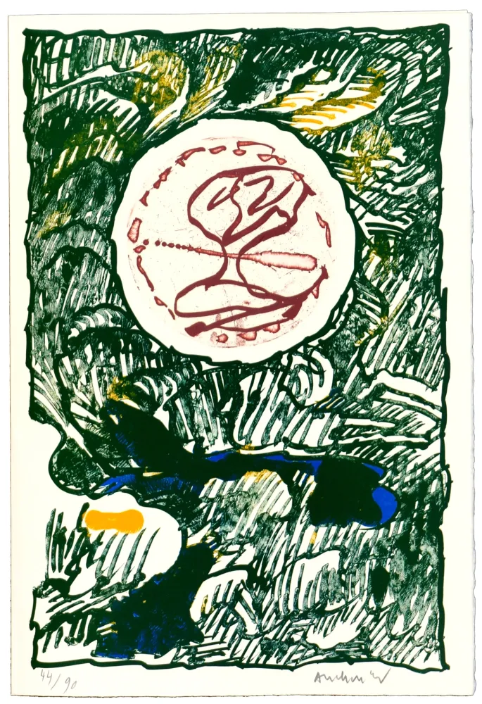 Gravura Alechinsky - L'excédante 2