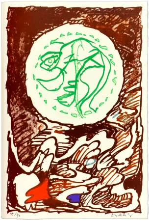 Gravura Alechinsky - L'excédante 3