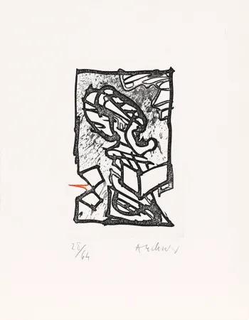 Água-Forte Alechinsky - Lichthouwen