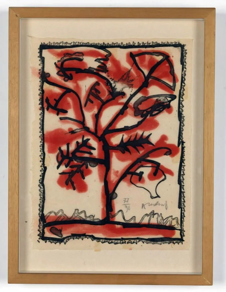 Gravura Alechinsky - Lieu dit