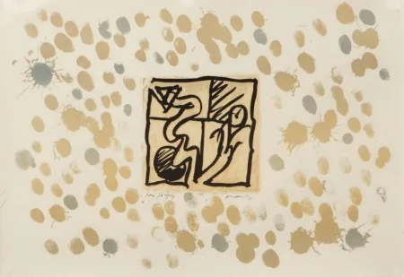 Litografia Alechinsky - Lino-Litho, Planche IV