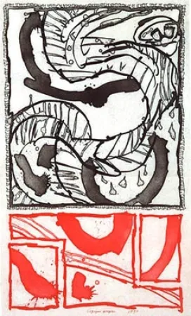 Gravura Alechinsky - Logique propre