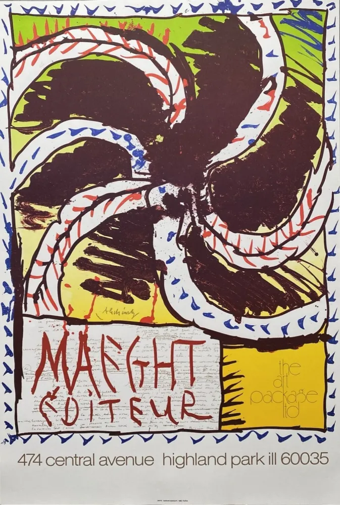 Cartaz Alechinsky - Maeght Editeur