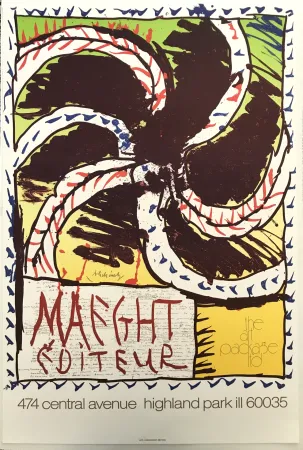 Cartaz Alechinsky - Maeght éditeur NY