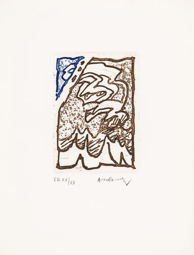 Água-Forte E Água-Tinta Alechinsky - Maint corps des chambres 07