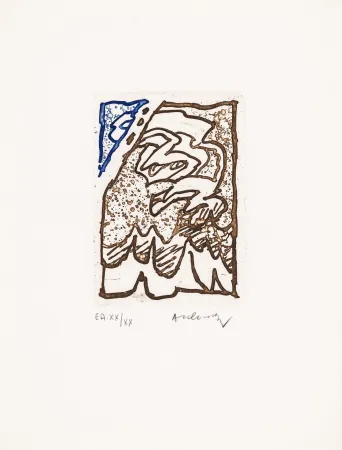 Água-Forte E Água-Tinta Alechinsky - Maint corps des chambres 07