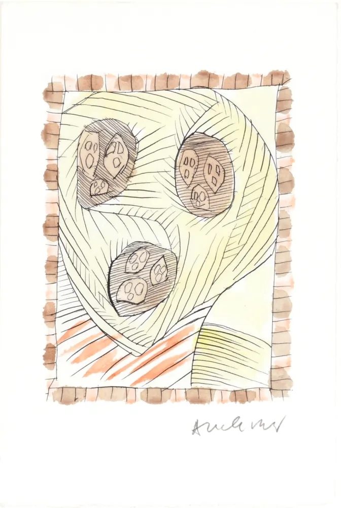 Água-Forte Alechinsky - Max Loreau