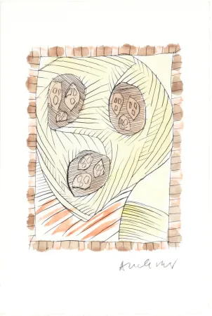 Água-Forte Alechinsky - Max Loreau