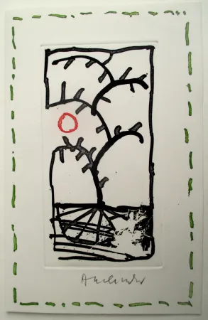 Gravura Alechinsky - Merveilleux