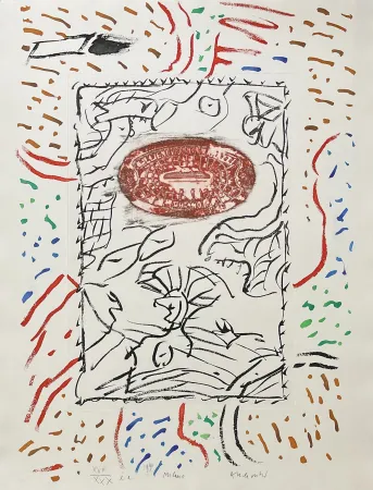 Gravura Alechinsky - Milano
