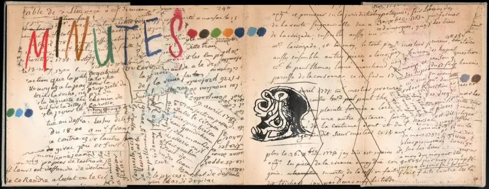 Livro Ilustrado Alechinsky - Minutes