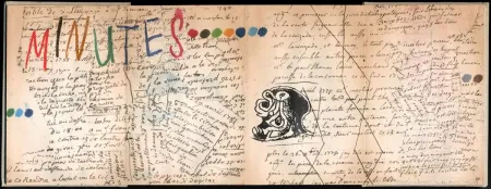 Livro Ilustrado Alechinsky - Minutes