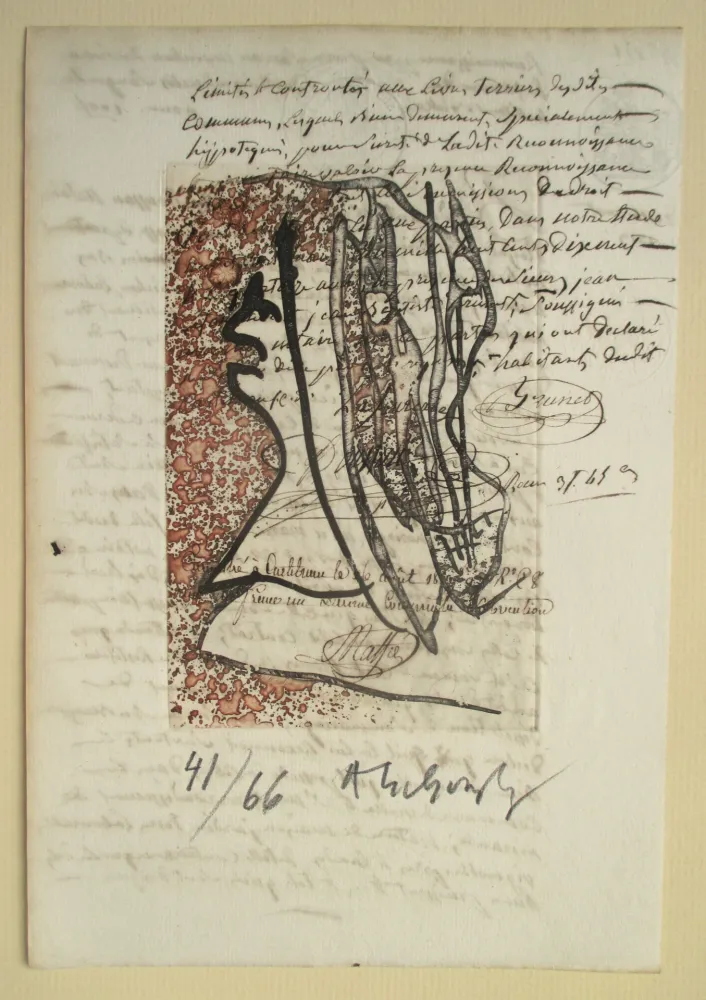 Água-Tinta Alechinsky - No title