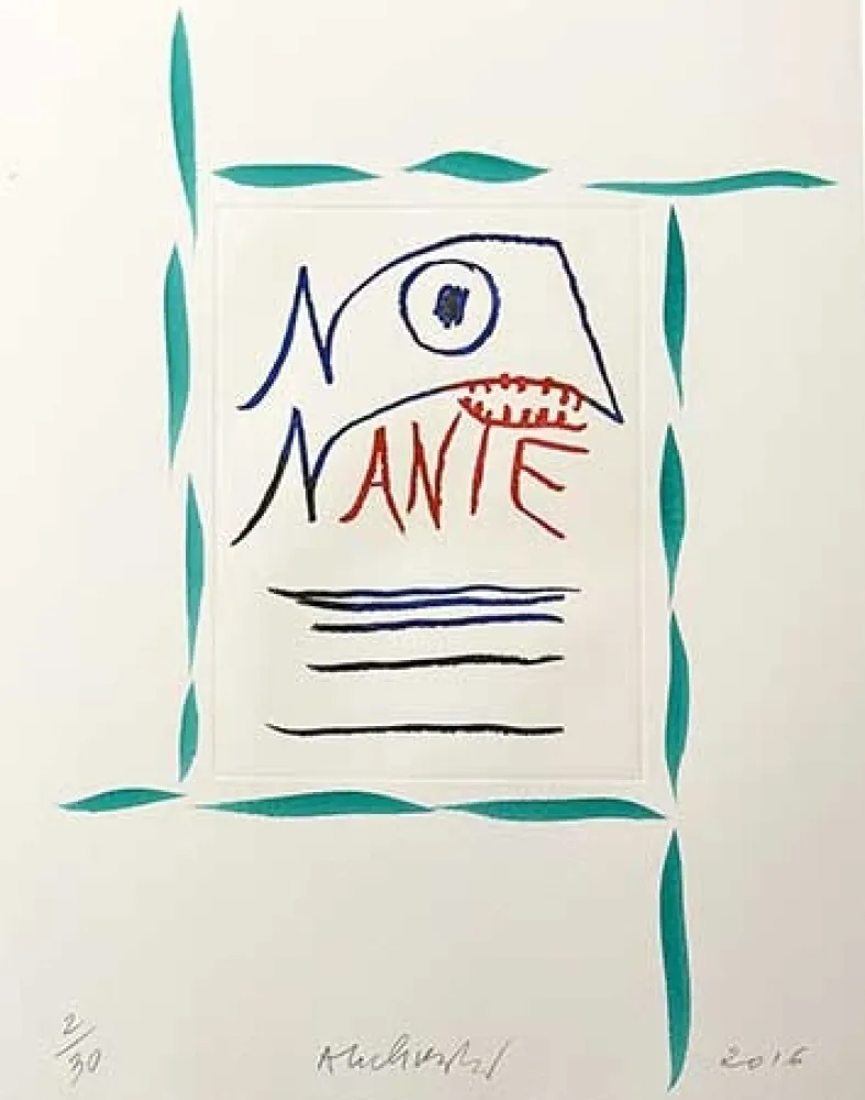 Gravura Alechinsky - Nonante