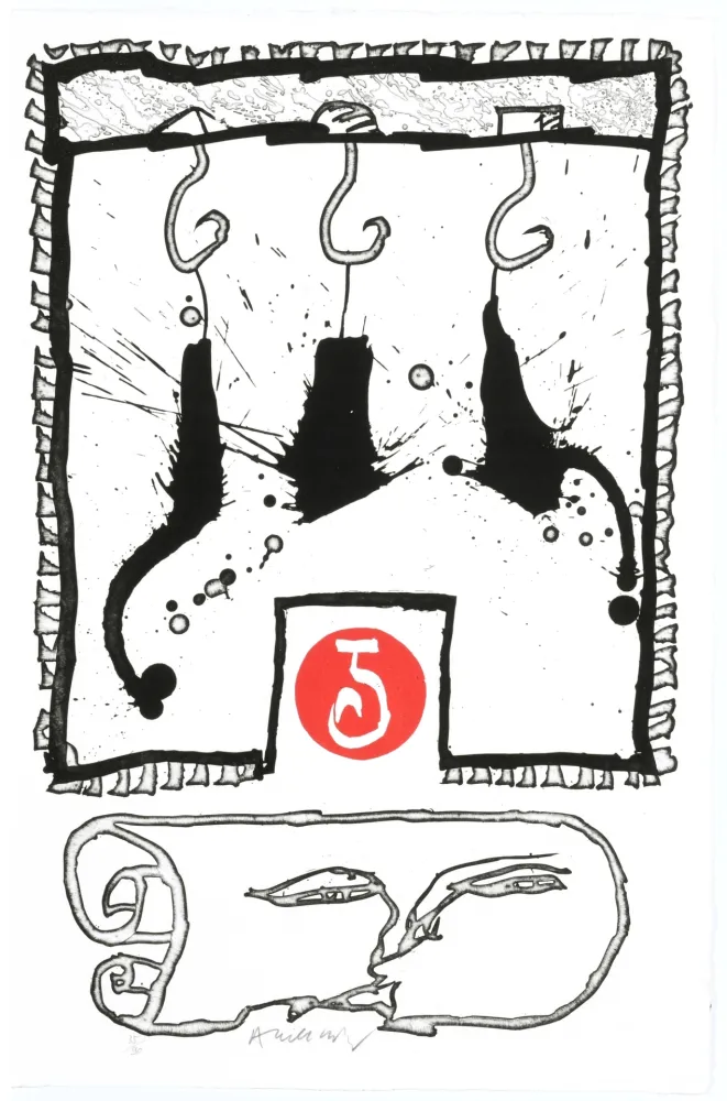 Gravura Alechinsky - Odessa Mama 07