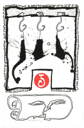 Gravura Alechinsky - Odessa Mama 07