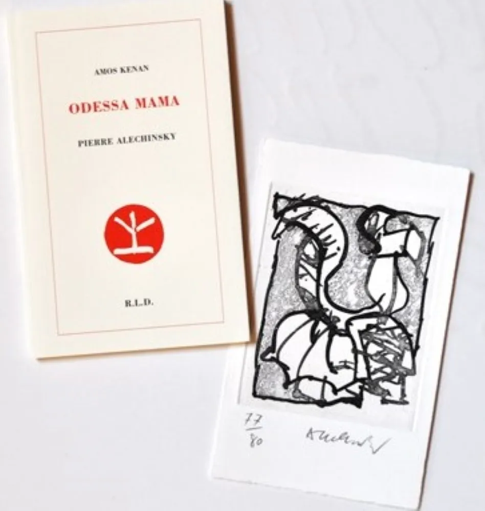 Livro Ilustrado Alechinsky - Odessa Mama / Margelle